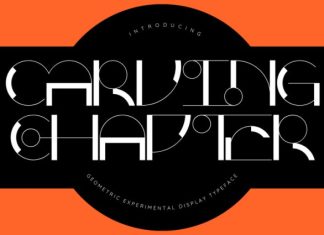 Carving Chapter Font preview image 1