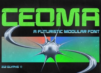 Ceoma Font preview image 1