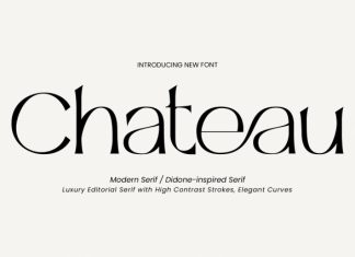 Chateau Font preview image 1