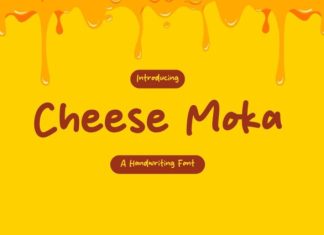 Cheese Moka Font preview image 1