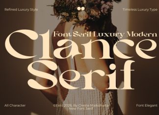 Clance Font preview image 1