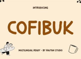 Cofibuk Font preview image 1