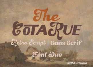 Cotarue Font preview image 1