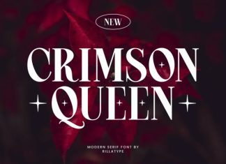 Crimson Queen Font preview image 1
