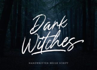 Dark Witches Font preview image 1