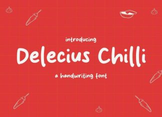 Delecius Chilli Font preview image 1