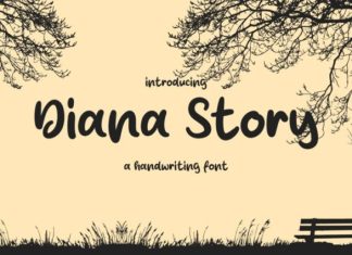 Diana Story Font preview image 1