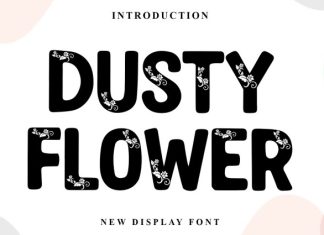 Dusty Flower Font preview image 1