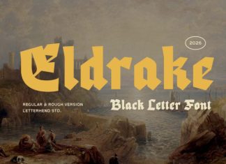 Eldrake Font preview image 1
