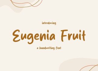 Eugenia Fruit Font preview image 1