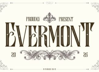 Evermont Font preview image 1