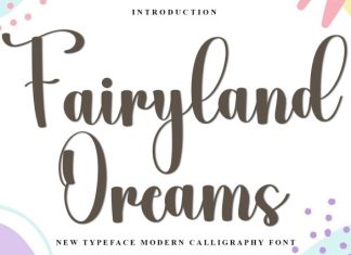 Fairyland Dreams Font preview image 1