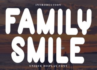 Family Smile Font preview image 1