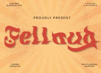 Fellaud Font preview image 1