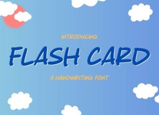 Flash Card Font preview image 1