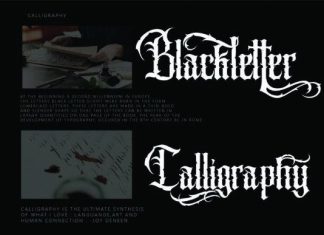 Fluster Font preview image 3
