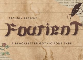 Fourient Font preview image 1