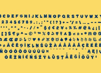 Free Cheese Font preview image 3