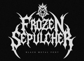 Frozen Sepulcher Font preview image 1
