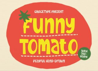 Funny Tomato Font preview image 1