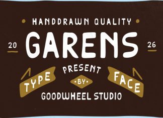 Garens Font preview image 1
