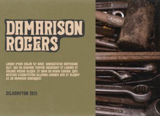 Gilhampton Font preview image 2