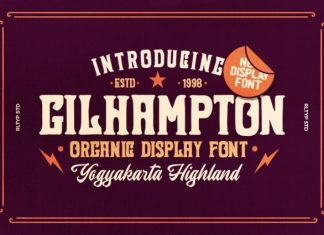 Gilhampton Font preview image 1