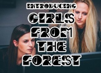 Girls From The Forest Font preview image 1