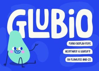 Glubio Font preview image 1