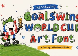 Goalswing Font preview image 1