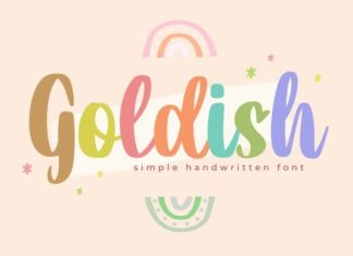 Goldish Font preview image 1