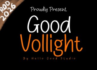Good Vollight Font preview image 1