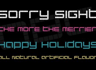 GoodLooking Font preview image 3
