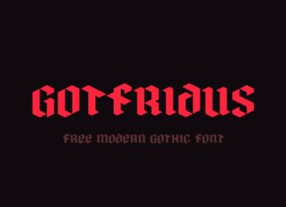 Gotfridus Font preview image 1