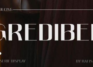 Gredibel Font preview image 1