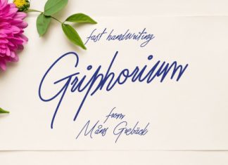 Griphorium Font preview image 1