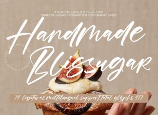 Handmade Blissugar Font preview image 1