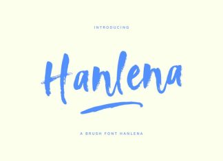 Hanlena Font preview image 1