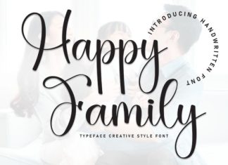 Happy Family Font preview image 1