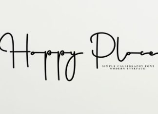 Happy Place Font preview image 1