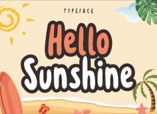 Hellooo Sunshine Font preview image 1