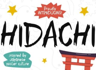 Hidachi Font preview image 1