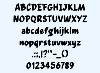 Impression Kids Font preview image 3
