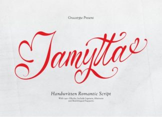 Jamytta Font preview image 1