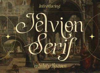 Jelvion Font preview image 1