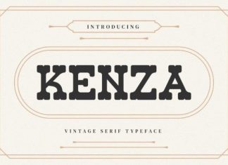 Kenza Font preview image 1