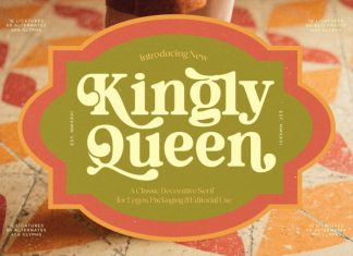 Kingly Queen Font preview image 1