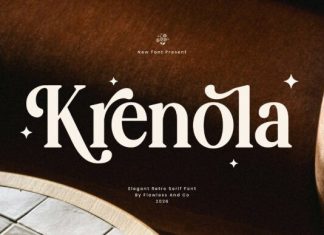 Krenola Font preview image 1