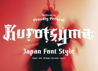 Kurotsyma Font preview image 1