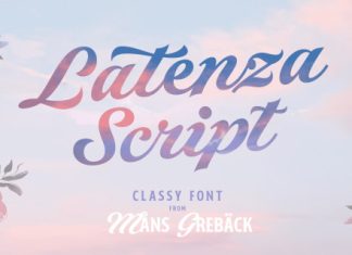 Latenza Script Font preview image 1